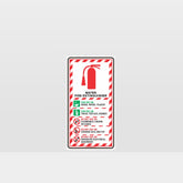 Custom Design Sign,Water Fire Extinguisher Sign